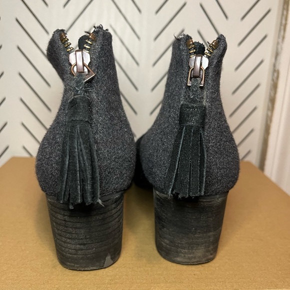 Toms Leila Ankle Boots / Black & Gray - Picture 4 of 15